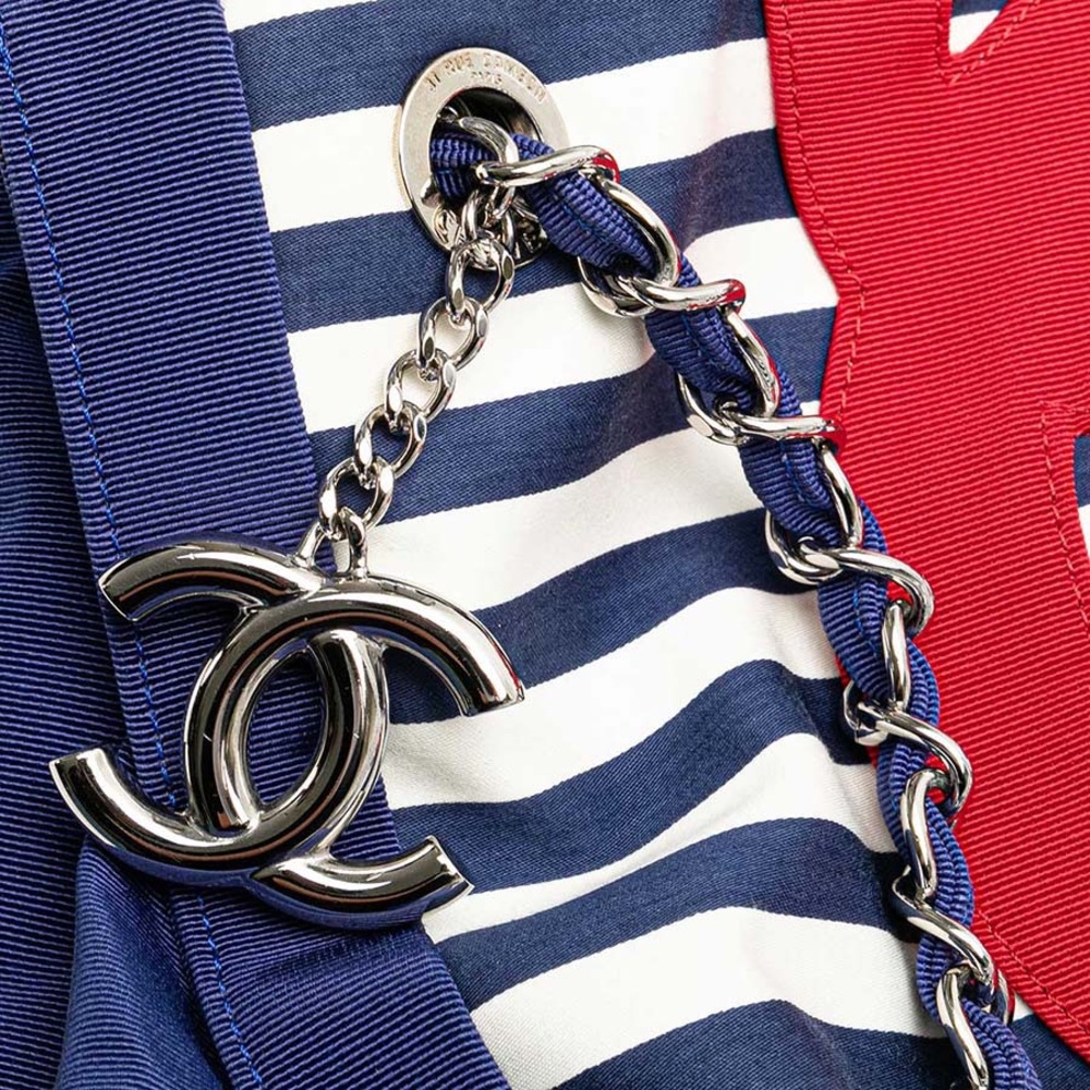 CHANEL Cruise 2010 Marinière Large Tote - Picture 5 of 8